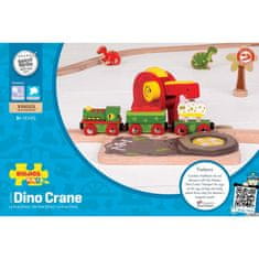 Bigjigs Rail Dinosaurie žeriav