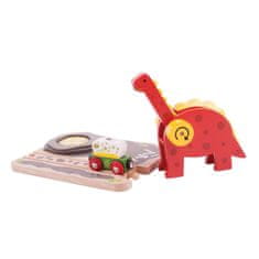 Bigjigs Rail Dinosaurie žeriav