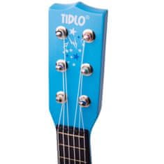 Tidlo Drevená gitara Star modrá