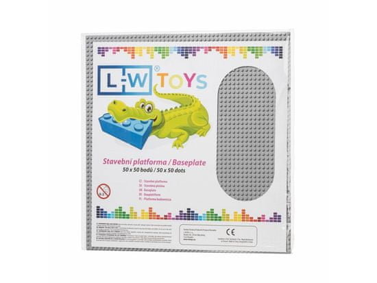 L-W Toys LW Toys Veľká podložka na stavanie 50x50