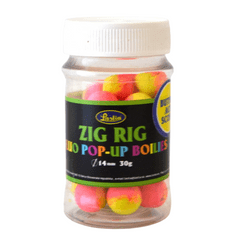 Lastia Zig rig fluo pop-up boilies,14 mm,butyric acid scopex