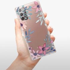 iSaprio Silikónové puzdro - Leaves and Flowers pre Samsung Galaxy Note 20