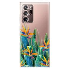 iSaprio Silikónové puzdro - Exotic Flowers pre Samsung Galaxy Note 20 Ultra
