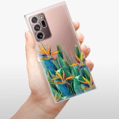 iSaprio Silikónové puzdro - Exotic Flowers pre Samsung Galaxy Note 20 Ultra