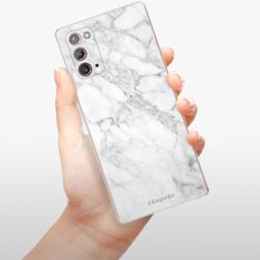 iSaprio Silikónové puzdro - SilverMarble 14 pre Samsung Galaxy Note 20