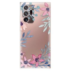 iSaprio Silikónové puzdro - Leaves and Flowers pre Samsung Galaxy Note 20 Ultra