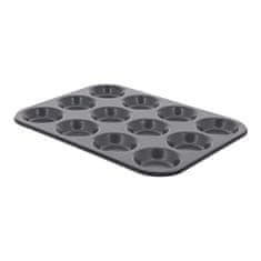 de Buyer 12 MINI TARTEX MOULD BAKING TRAY, 12 MINI TARTEX MOULD BAKING TRAY