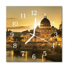 tulup.sk Nástenné sklenené hodiny Bazilika 30x30 cm
