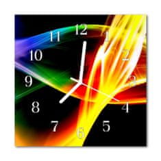 tulup.sk Nástenné sklenené hodiny Abstrakcie 30x30 cm