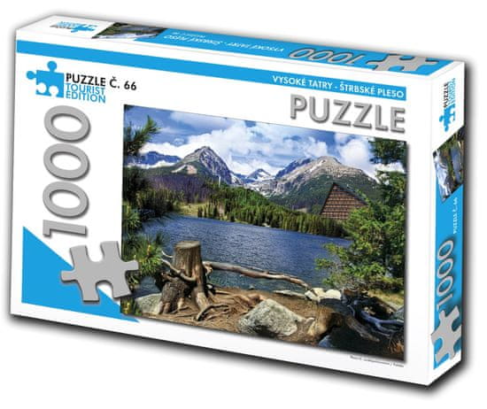 Tourist Edition Puzzle Vysoké Tatry, Štrbské pleso 1000 dielikov (č.65)