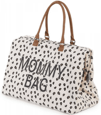 Childhome Prebaľovacia taška Mommy Bag Canvas Leopard