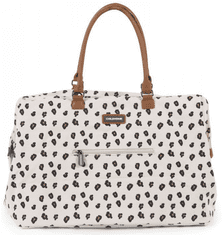 Prebaľovacia taška Mommy Bag Canvas Leopard