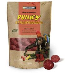 Boilies Punky Strawbanana 1kg - 16mm