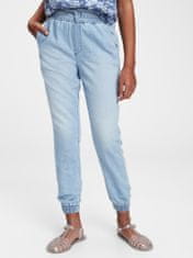 Gap Detské džínsy joggers with Washwell S