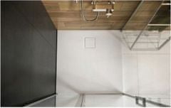 CERSANIT Moduo - bočná stena 80x195cm, chrómový profil-číre sklo, S162-007