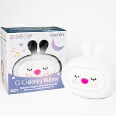 InnoGIO Lampička s melódiami SLEEPY BUNNY