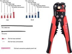 Extol Premium Sada kliešte odizolovacia/krimpovacia( 8831126) 0,2-6,0mm2, sada 231ks