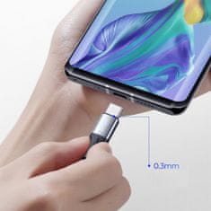 Joyroom Fast Charging kábel USB / USB-C 3A 1m, čierny