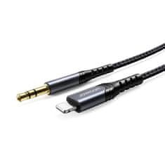 Joyroom Hi-Fi Audio kábel 3.5 mm jack / Lightning 2m, čierny