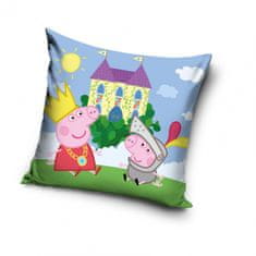 Carbotex Obliečka na vankúšik 40/40cm PEPPA PIG, PP215007