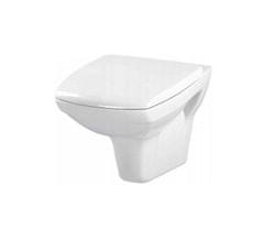 CERSANIT Carina WC sedátko pomaly-padajúce, biela, K98-0069