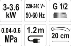 Fala Batéria drezová s elektrickým ohrievačom vody (20cm)