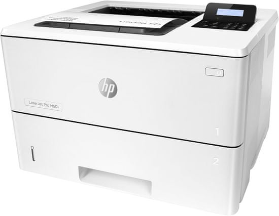 HP LaserJet Pro M501dn tlačiareň, AiO, A4, duplex (J8H61A), čiernobiela tlač