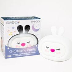 InnoGIO lampička s melódiami SLEEPY BUNNY