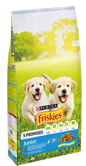 Friskies Dog JUNIOR kura 15 kg