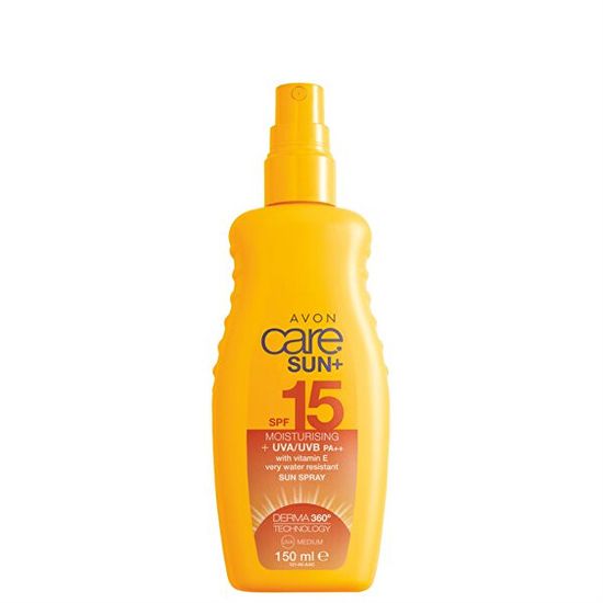 Avon Hydratačné mlieko na opaľovanie v spreji Sun+ SPF 15 150 ml