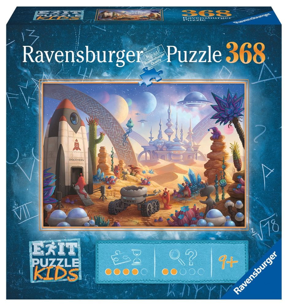 Ravensburger 132669 Exit KIDS Puzzle: Vesmír 368 dielikov