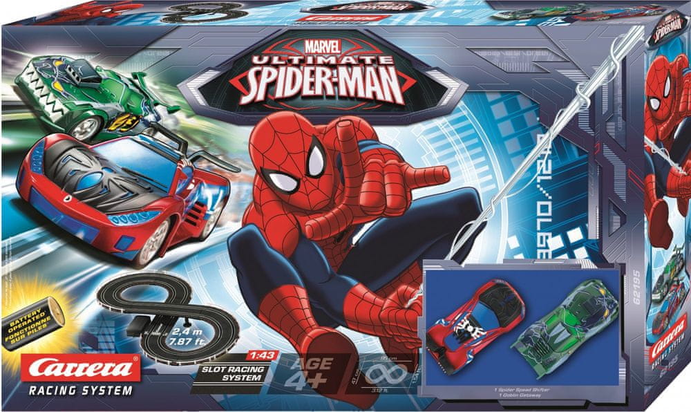 CARRERA Autodráha GO 62195 Spiderman