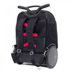 Nikidom Školská a cestovná taška na kolieskach Roller UP Black (19 l), Čierna