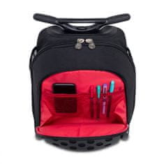 Nikidom Školská a cestovná taška na kolieskach Roller UP XL Butterfly camo (27 l)