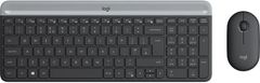 Logitech MK470 Slim Wireless Combo, CZ/SK, čierna (920-009260)