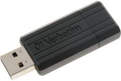 VERBATIM Store 'n' Go PinStripe 32GB čierna (49064)