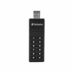 VERBATIM Keypad sacure Drive, 64GB (49428), čierna