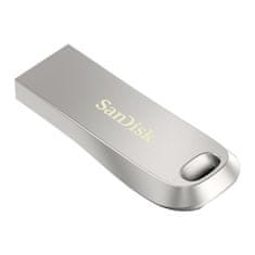 SanDisk Ultra Luxe 128GB (SDCZ74-128G-G46), strieborná
