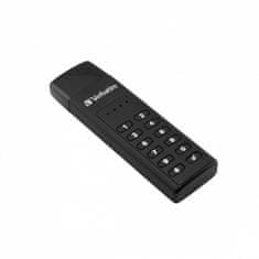 VERBATIM Keypad sacure Drive USB-C, 32GB (49430), čierna