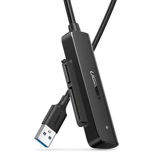 Ugreen CM321 adaptér HDD SSD 2.5'' SATA III 3.0 - USB 3.2, čierny