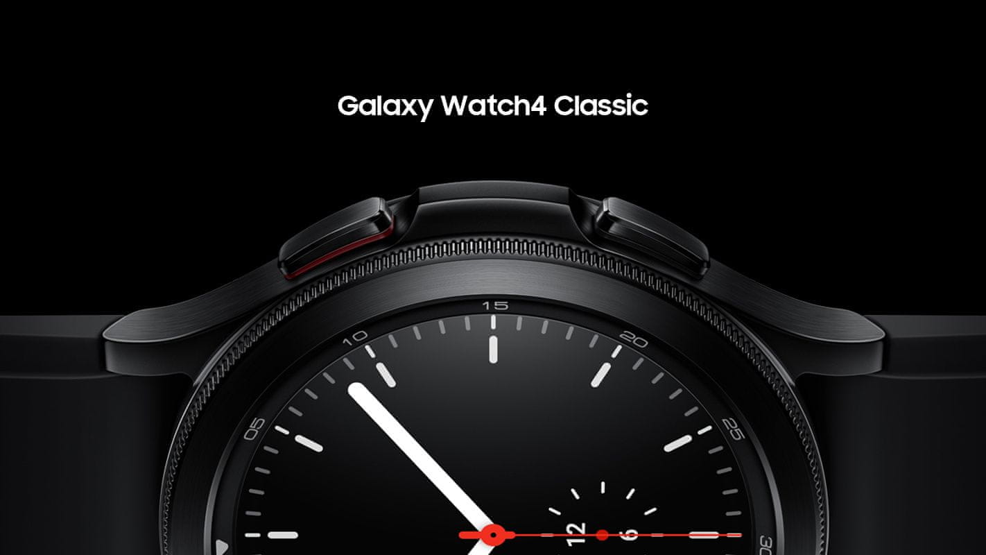 Samsung Galaxy Watch4 Classic chytré hodinky výkonné chytré hodinky zdravotní funkce operační systém Wear OS jedinečné funkce vyspělé funkce Google Pay EKG míra okysličení krve fitness hodinky vlajkový výkon kvalitní materiál