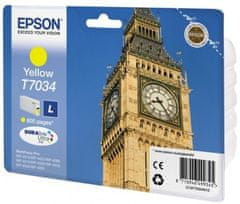 Epson C13T70344010, L, Yellow