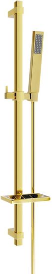 Mexen Dq00 posuvný sprchový set, zlatá (785004581-50)