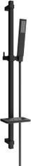 Mexen Dq00 posuvný sprchový set, čierna (785004581-70)
