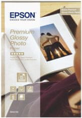 Epson Foto papier Premium Glossy, 10x15 cm, 40 listů, 255g/m2, lesklý (C13S042153)