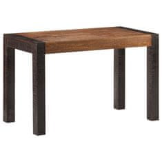 Petromila vidaXL Jedálenský stôl 120x60x76 cm surový mangovníkový masív