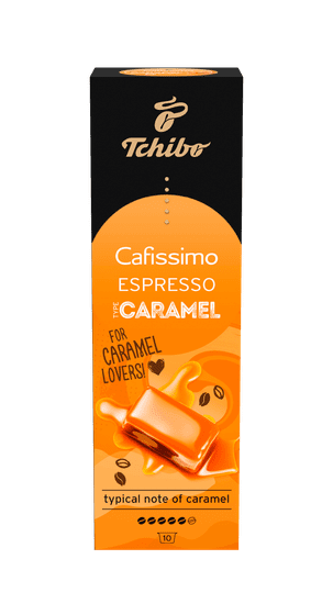 Tchibo Cafissimo Espresso Caramel, 8x10 kapsúl