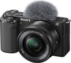 SONY ZV-E10 + 16-50mm + 10-18mm + mikrofón ECM-W2BT