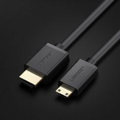 Ugreen HD108 kábel HDMI - mini HDMI 4K 1.5m, čierny