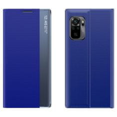 IZMAEL Knižkové otváracie puzdro pre Xiaomi Redmi Note 10/Redmi Note 10S - Modrá KP11005